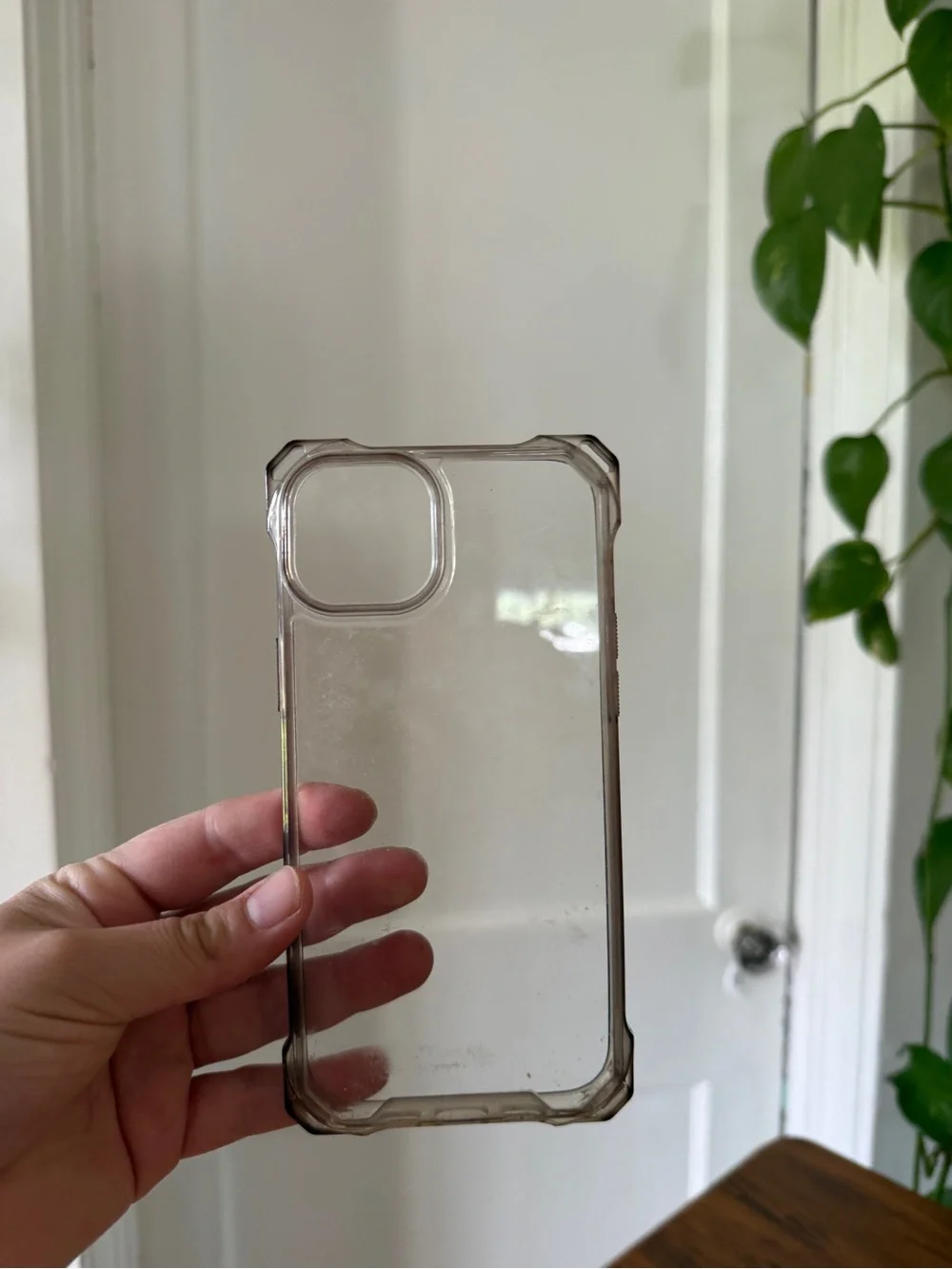 Clear Heavy Duty Phone Case 6.5” x 3” with Reinforced Corners